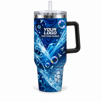 PW0027 personalized tumbler 40oz front product mockup