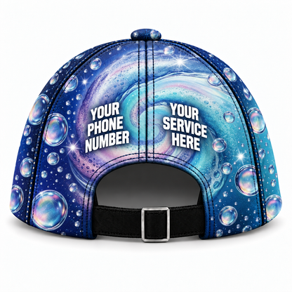 PW0030 personalized cap back product mockup