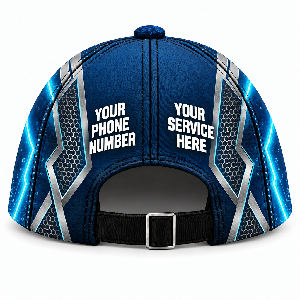 PW0031 personalized cap back product mockup