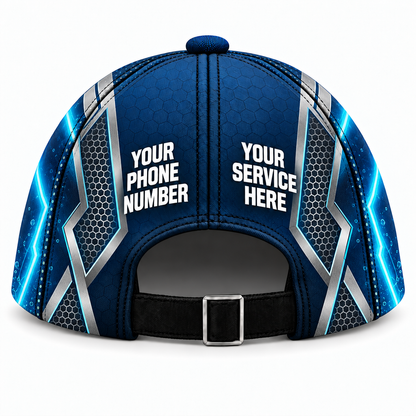 PW0031 personalized cap back product mockup
