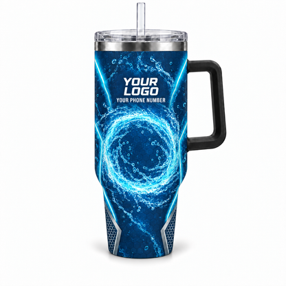 PW0031 personalized tumbler 40oz front product mockup