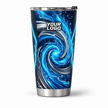PW0032 personalized tumbler 20oz front product mockup