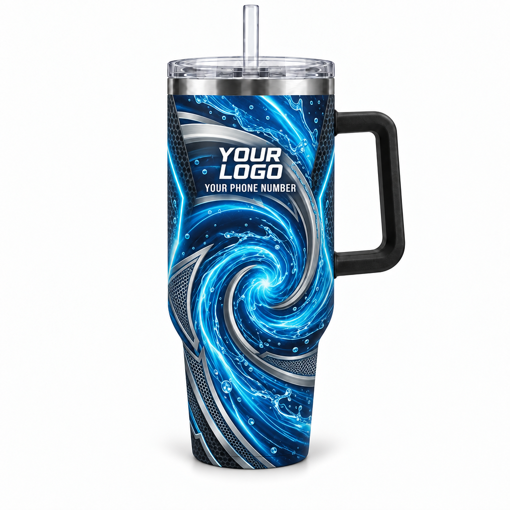 PW0032 personalized tumbler 40oz front product mockup
