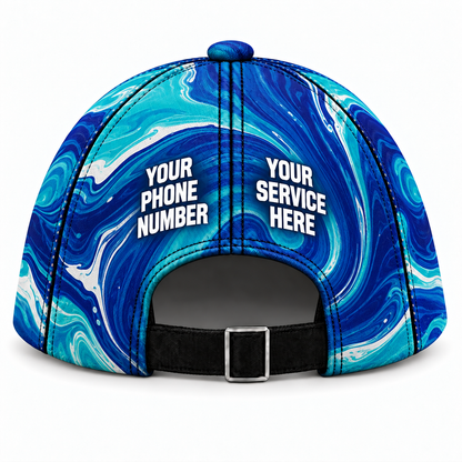 PW0033 personalized cap back product mockup