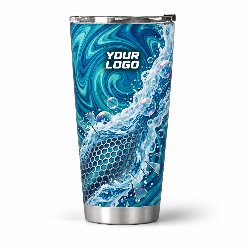 PW0034 personalized tumbler 20oz front product mockup