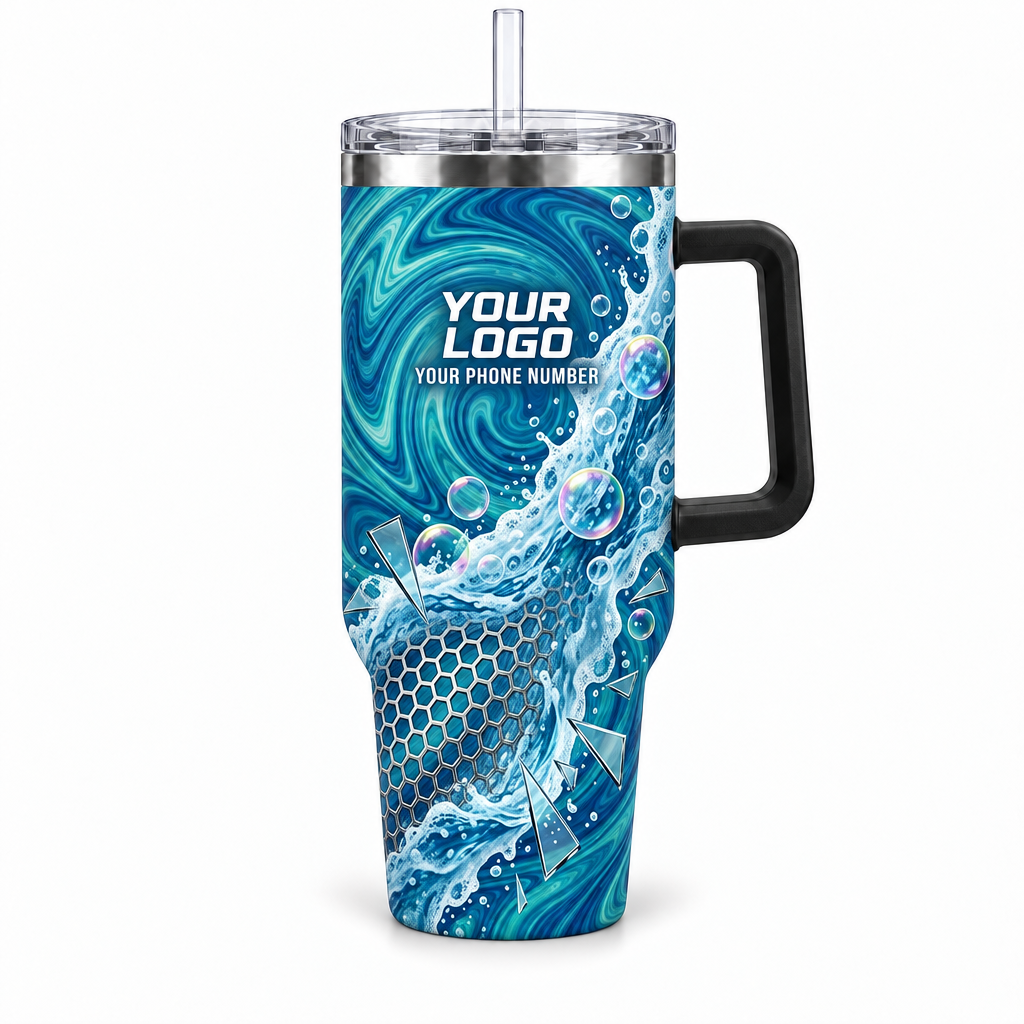 PW0034 personalized tumbler 40oz front product mockup