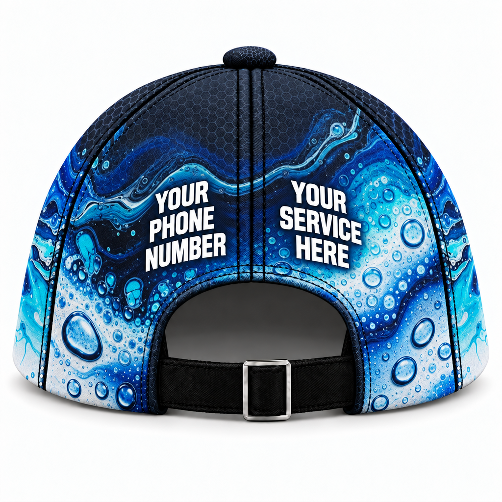 PW0035 personalized cap back product mockup