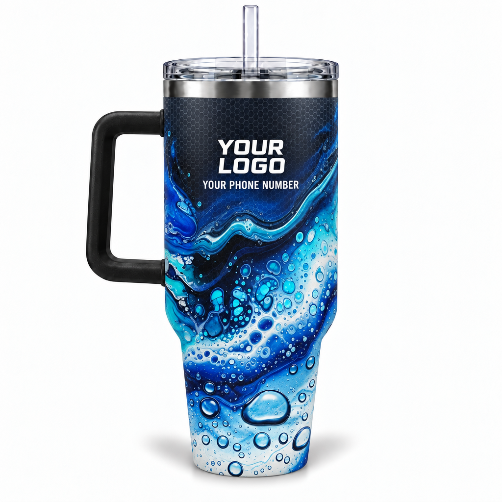 PW0035 personalized tumbler 40oz back product mockup