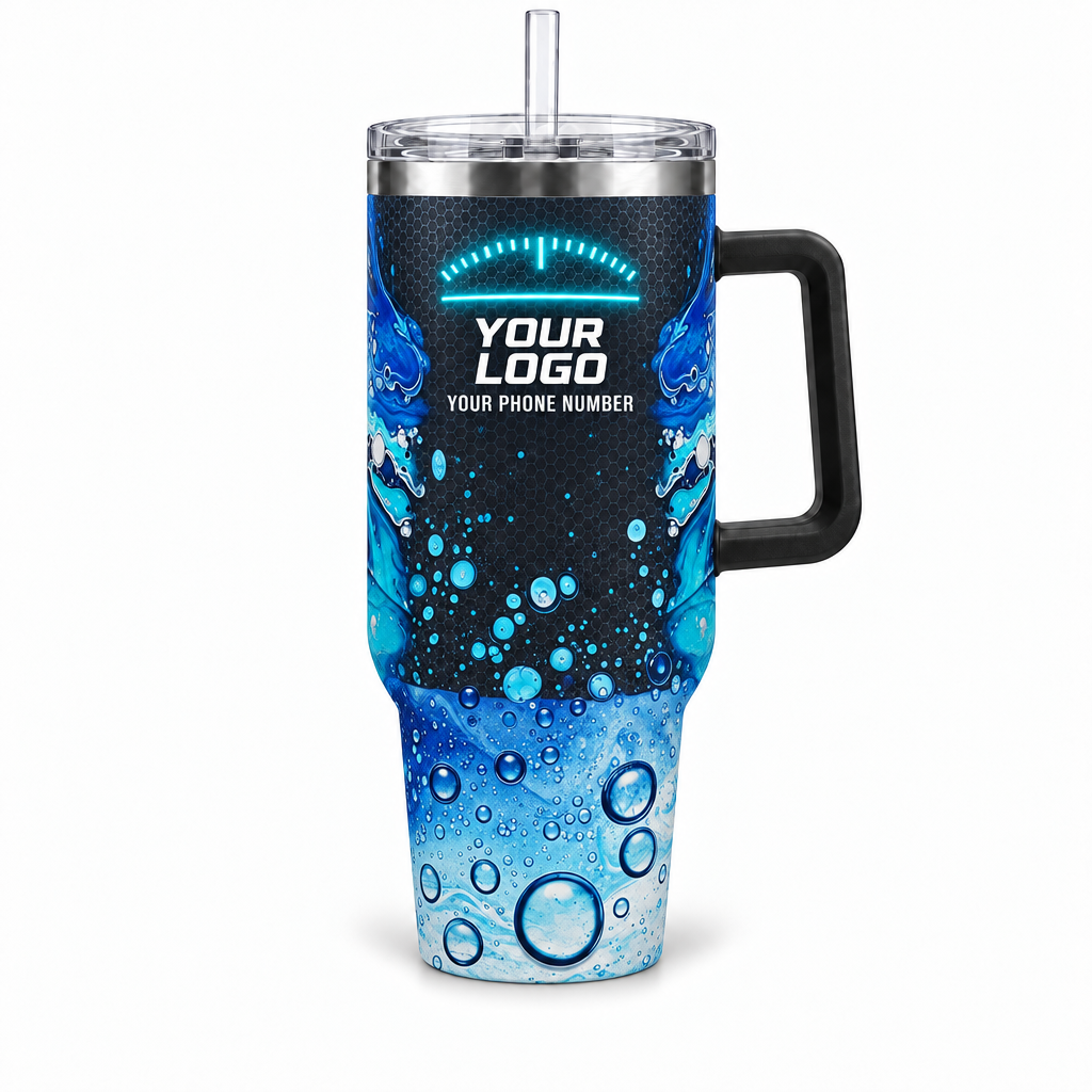 PW0035 personalized tumbler 40oz front product mockup
