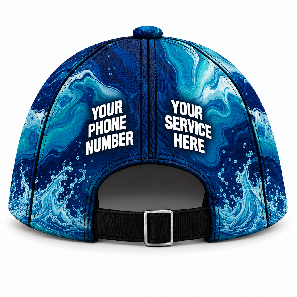 PW0036 personalized cap back product mockup
