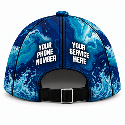 PW0036 personalized cap back product mockup