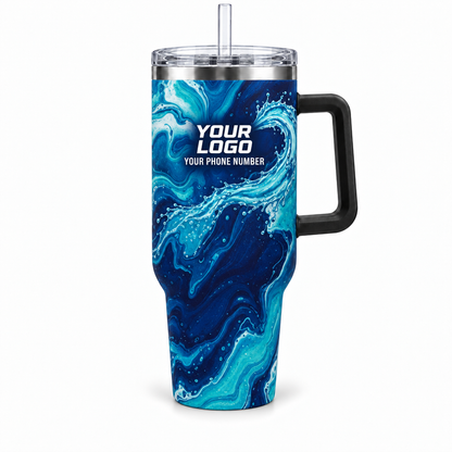PW0036 personalized tumbler 40oz front product mockup
