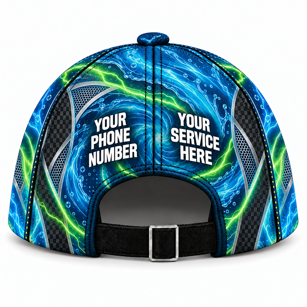 PW0037 personalized cap back product mockup