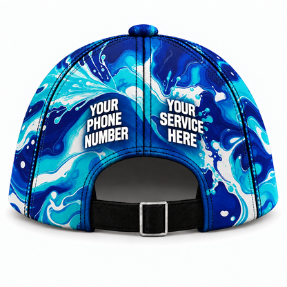 PW0039 personalized cap back product mockup