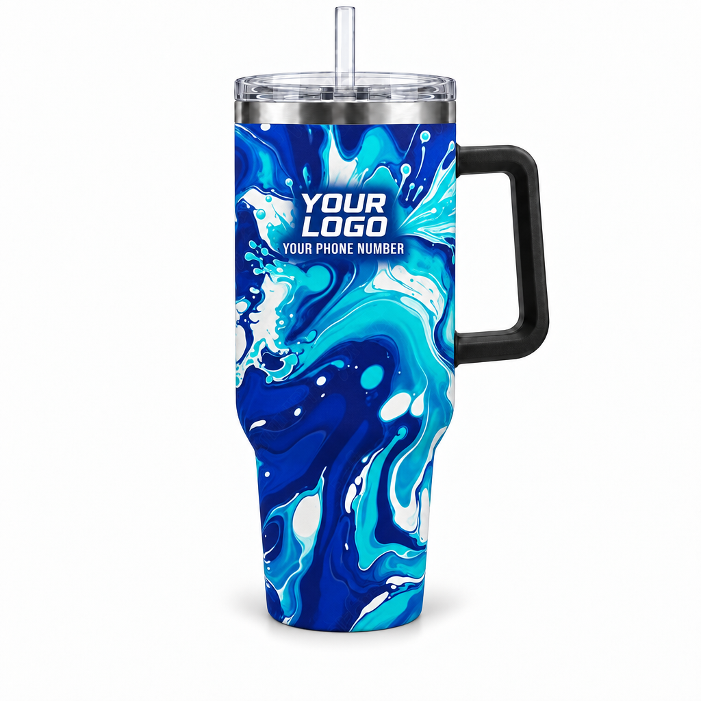 PW0039 personalized tumbler 40oz front product mockup