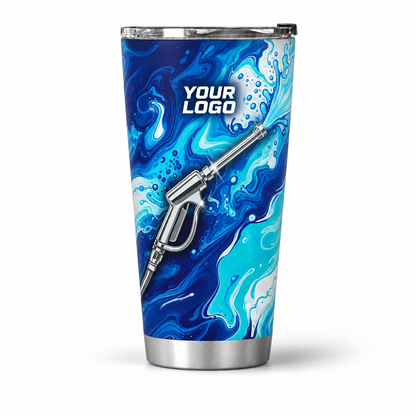 PW0040 personalized tumbler 20oz front product mockup