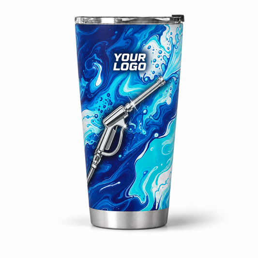 PW0040 personalized tumbler 20oz front product mockup