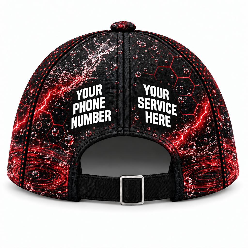 PW0043 personalized cap back product mockup