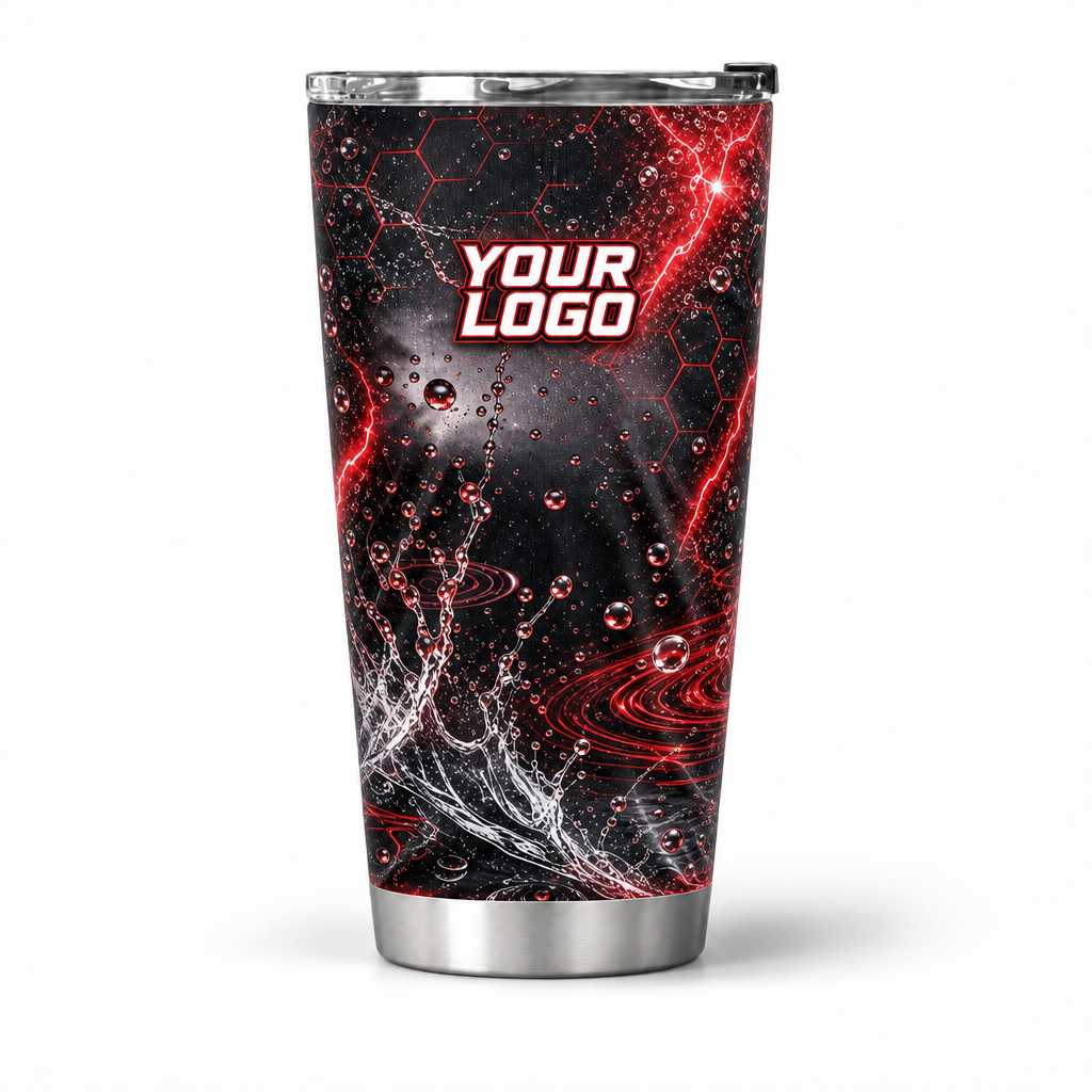 PW0043 personalized tumbler 20oz front product mockup