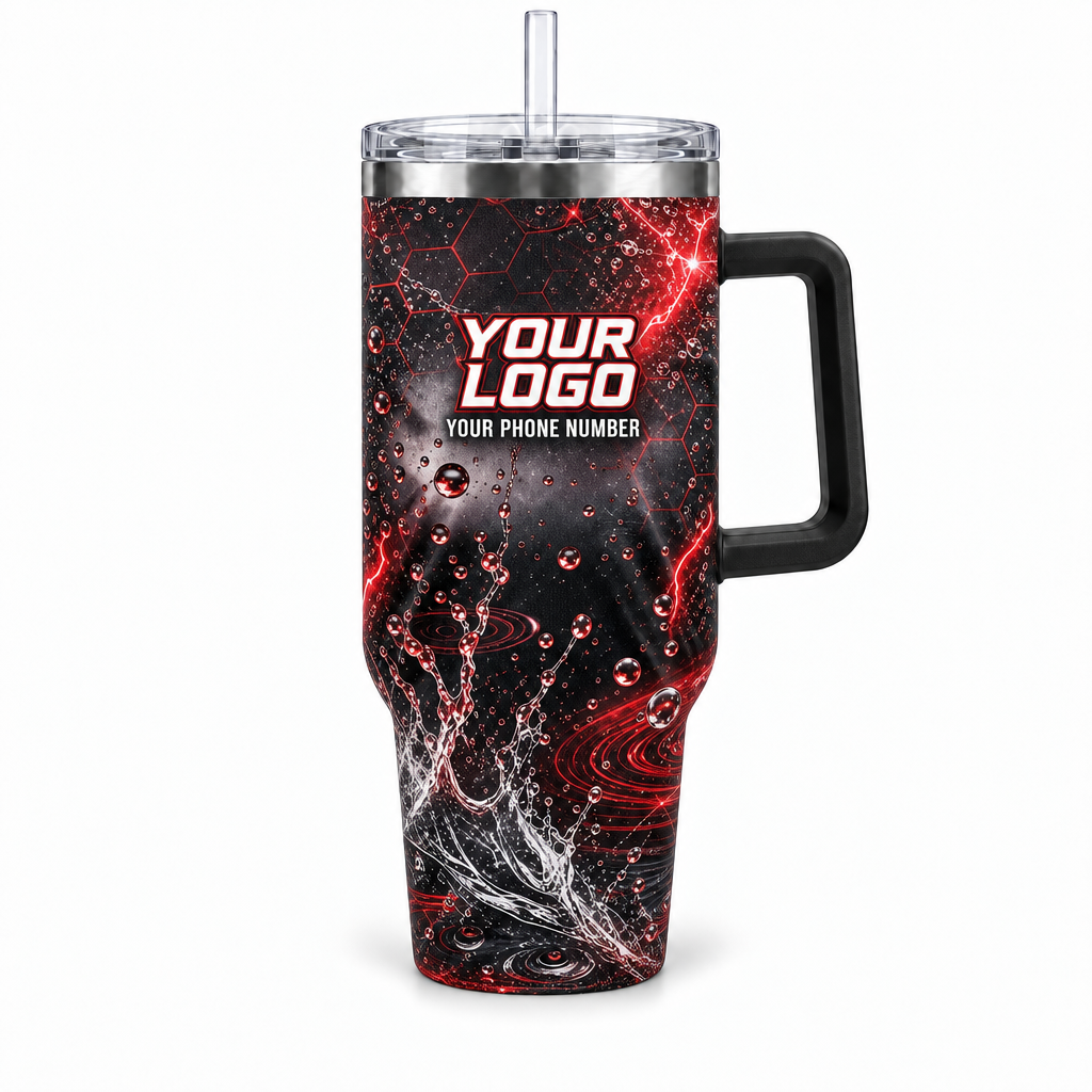 PW0043 personalized tumbler 40oz front product mockup