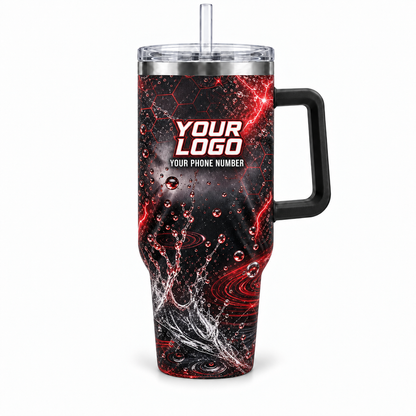 PW0043 personalized tumbler 40oz front product mockup