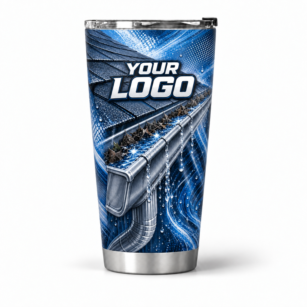 PW0044 personalized tumbler 20oz front product mockup