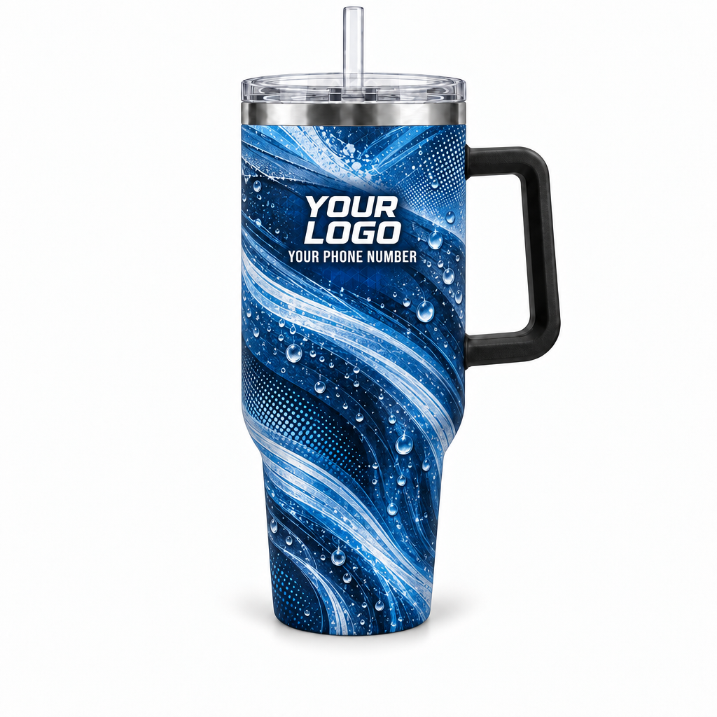 PW0044 personalized tumbler 40oz front product mockup