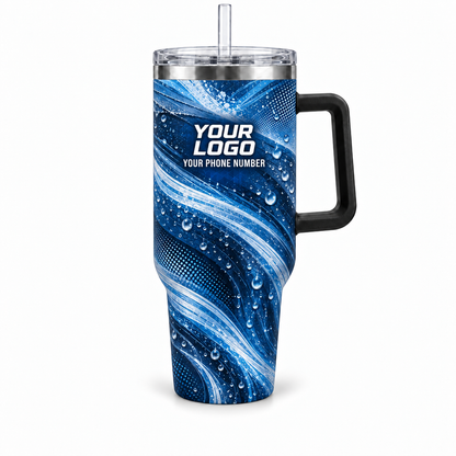 PW0044 personalized tumbler 40oz front product mockup