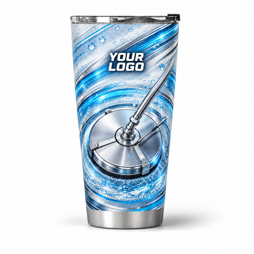 PW0045 personalized tumbler 20oz front product mockup