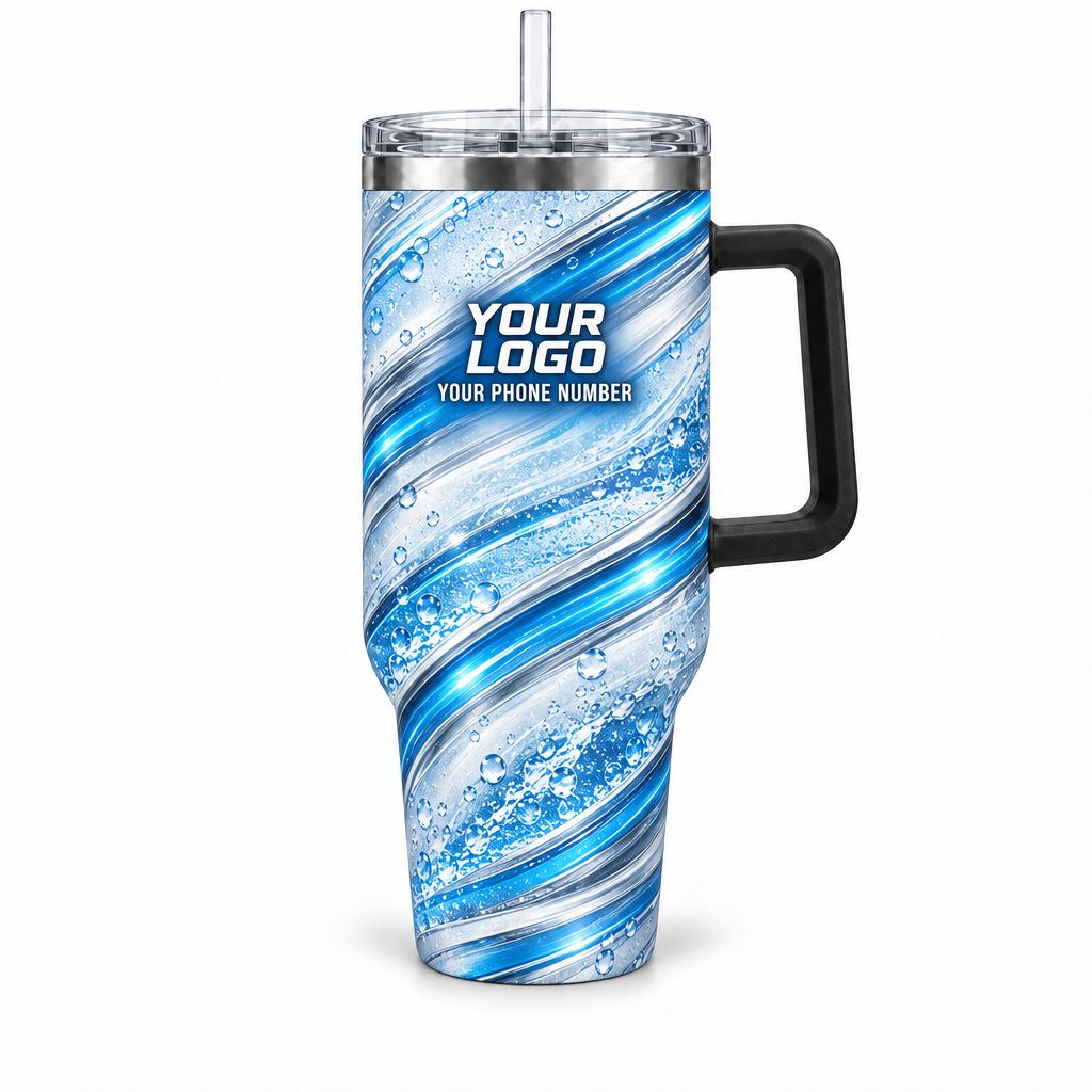 PW0045 personalized tumbler 40oz front product mockup