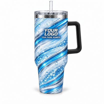 PW0045 personalized tumbler 40oz front product mockup
