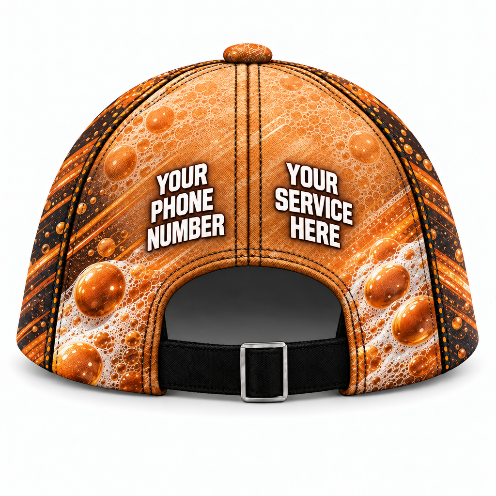 PW0046 personalized cap back product mockup