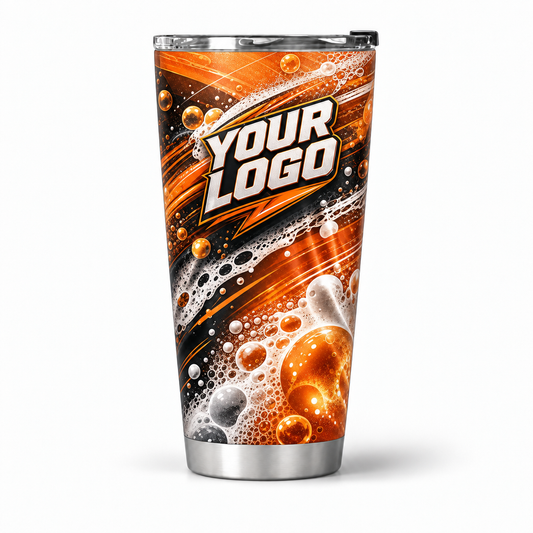 PW0046 personalized tumbler 20oz front product mockup