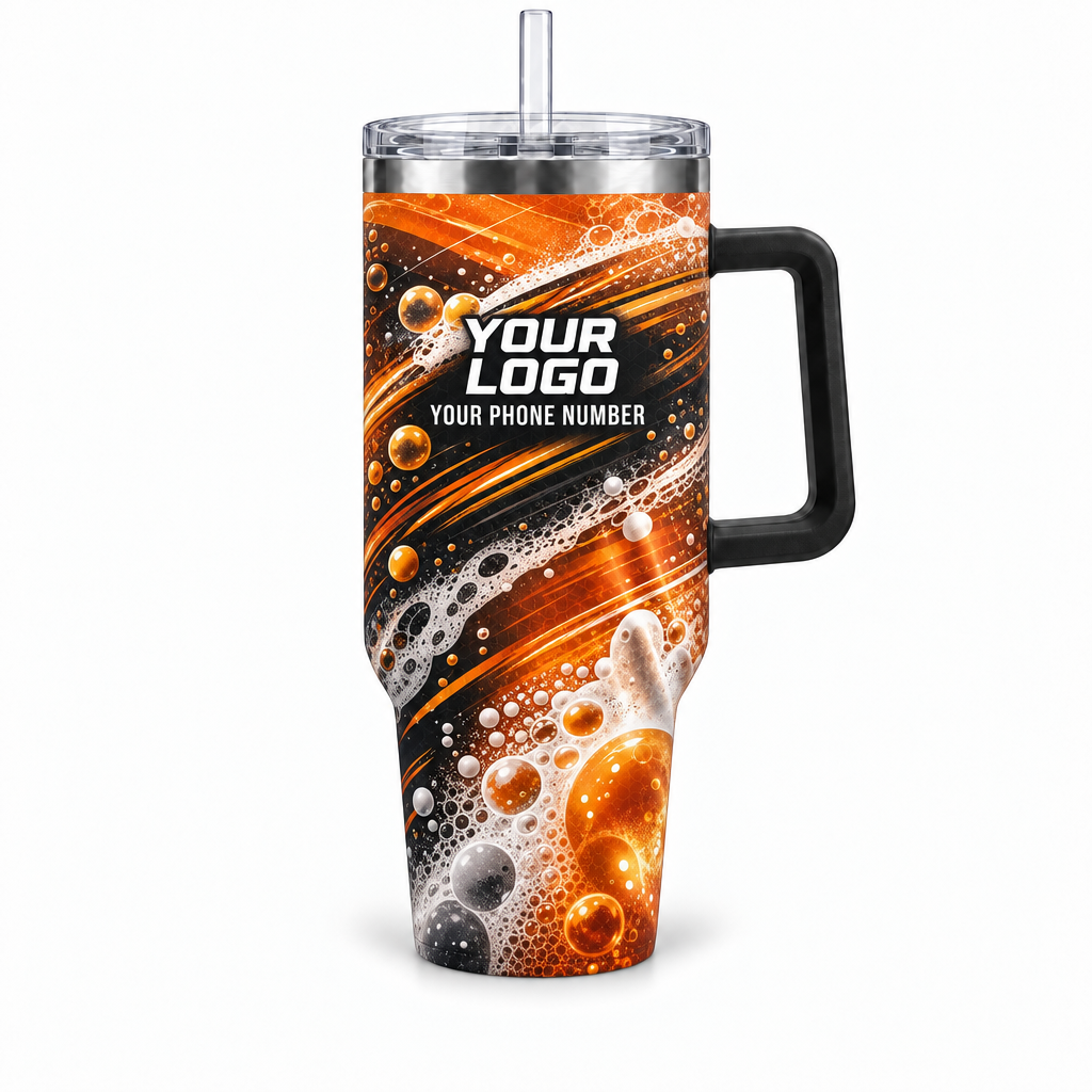 PW0046 personalized tumbler 40oz front product mockup