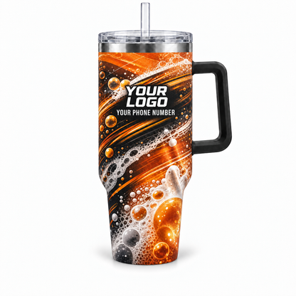 PW0046 personalized tumbler 40oz front product mockup