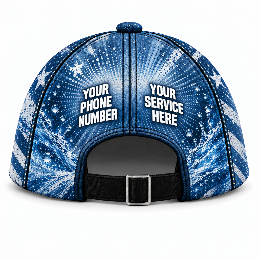 PW0047 personalized cap back product mockup