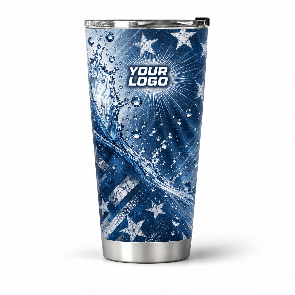 PW0047 personalized tumbler 20oz front product mockup