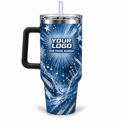 PW0047 personalized tumbler 40oz back product mockup