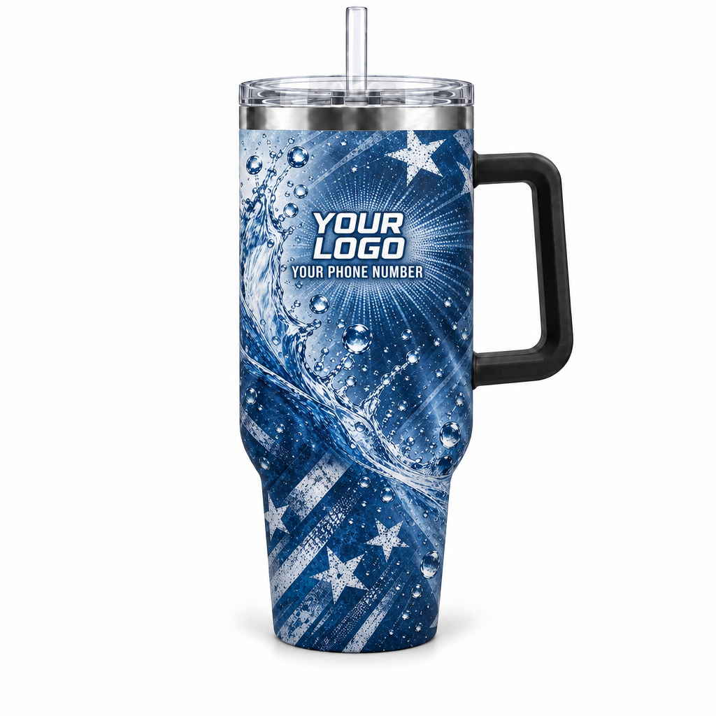 PW0047 personalized tumbler 40oz front product mockup