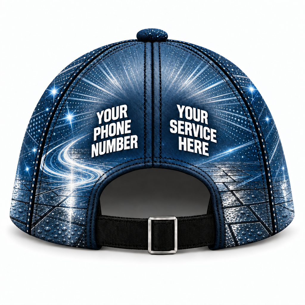 PW0048 personalized cap back product mockup