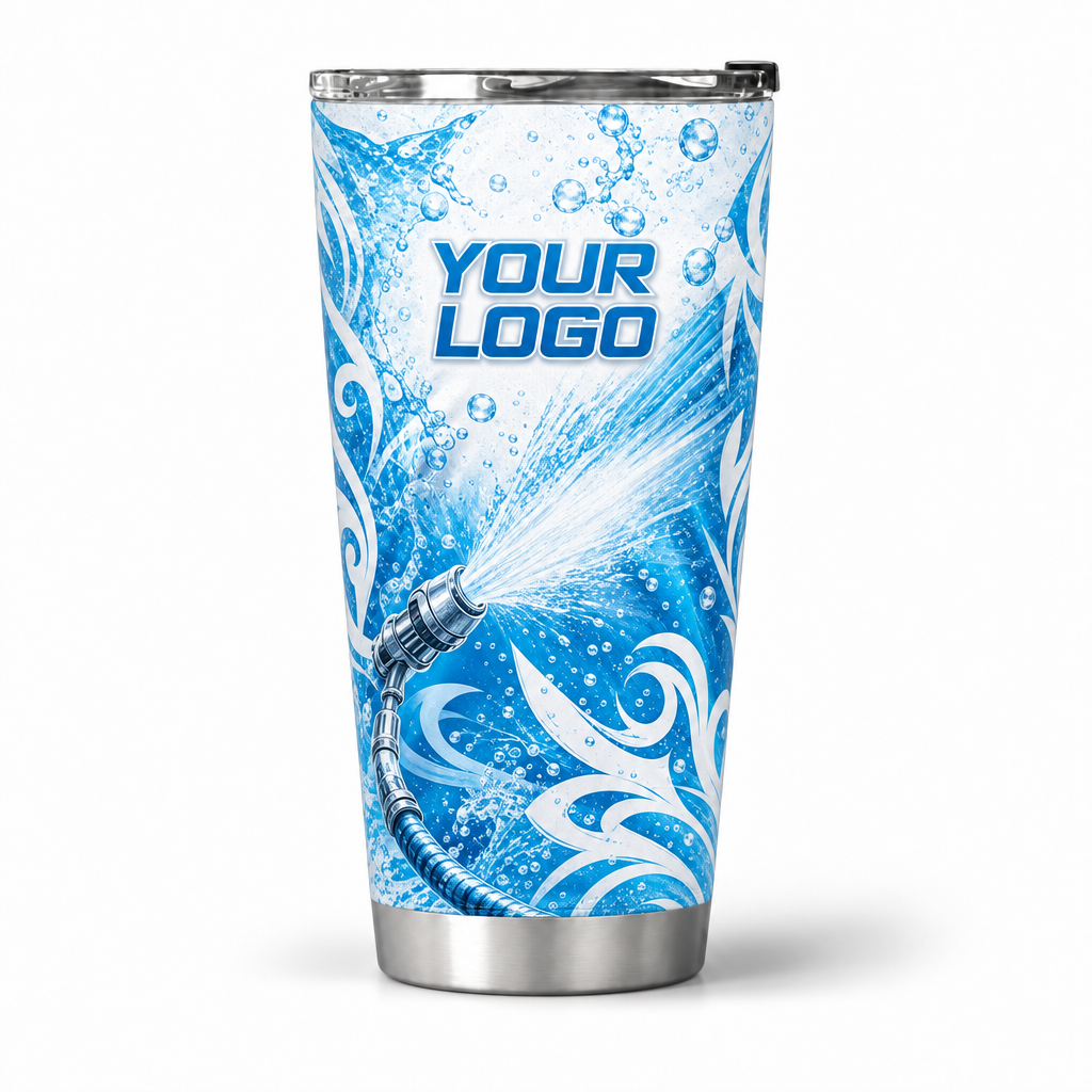 PW0049 personalized tumbler 20oz front product mockup