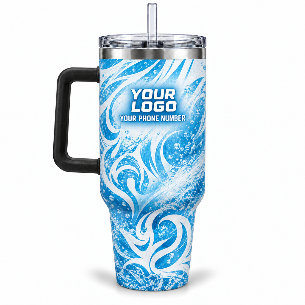PW0049 personalized tumbler 40oz back product mockup