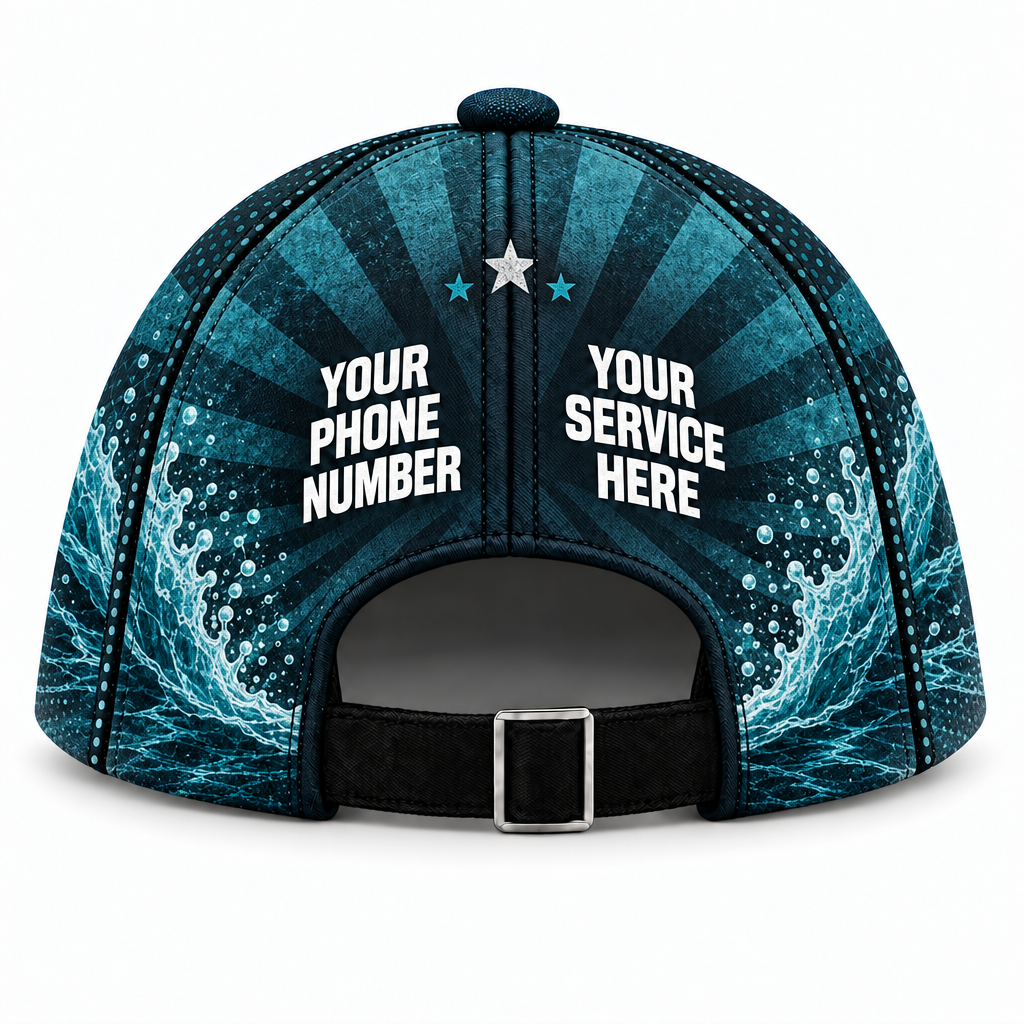 PW0050 personalized cap back product mockup