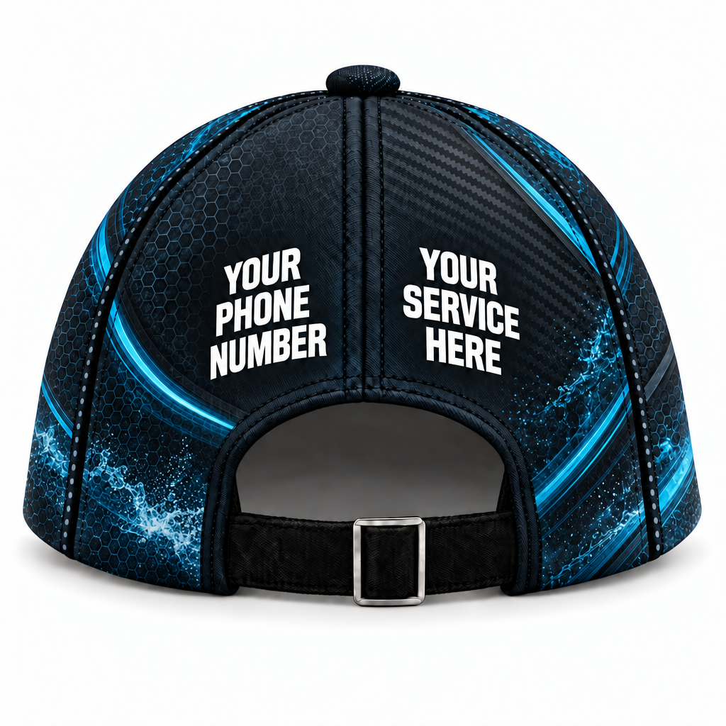 PW0051 personalized cap back product mockup
