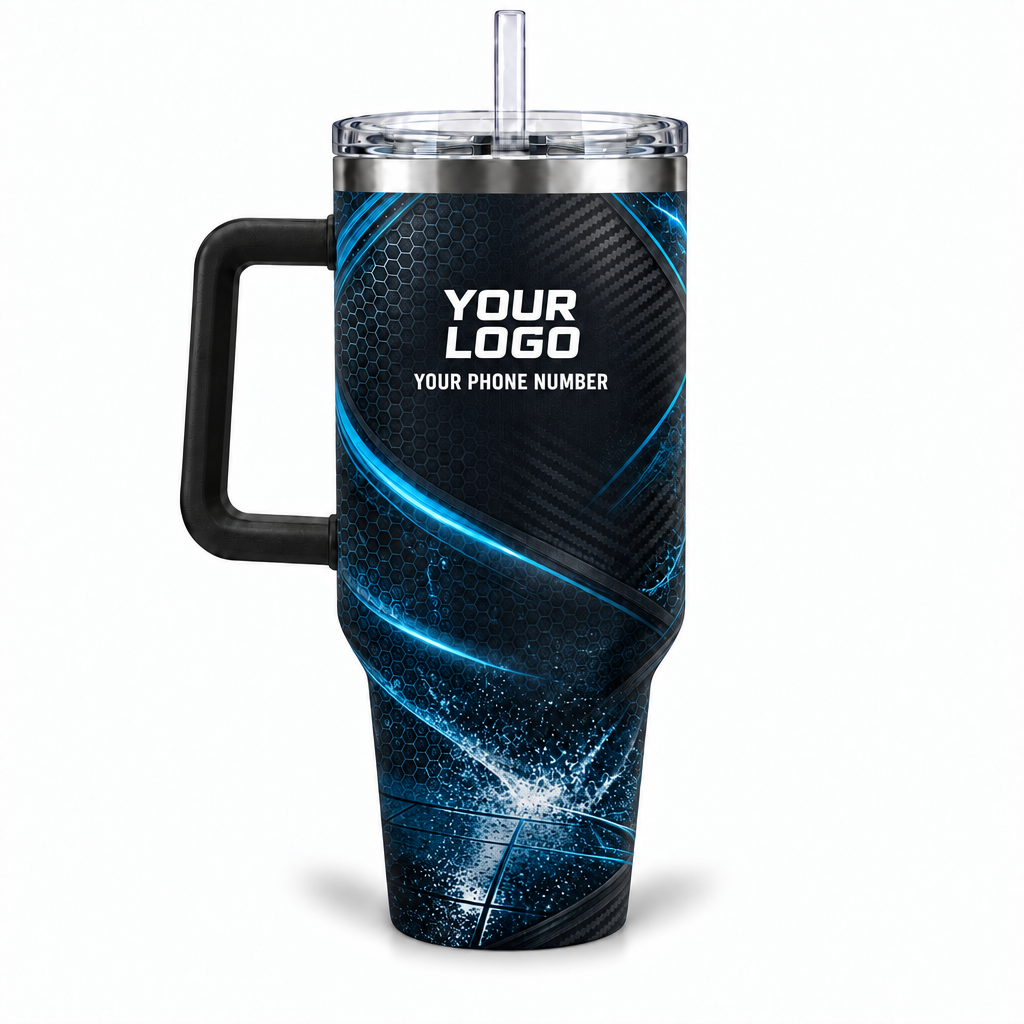 PW0051 personalized tumbler 40oz back product mockup