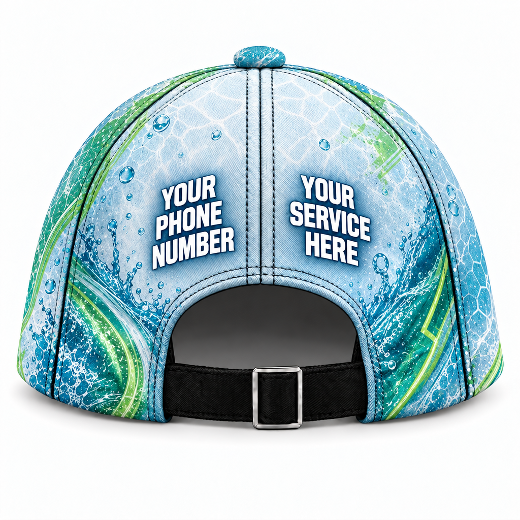 PW0052 personalized cap back product mockup