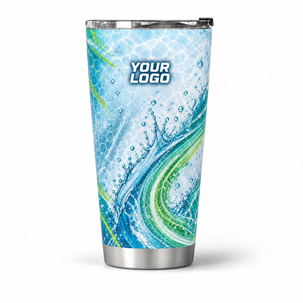 PW0052 personalized tumbler 20oz front product mockup