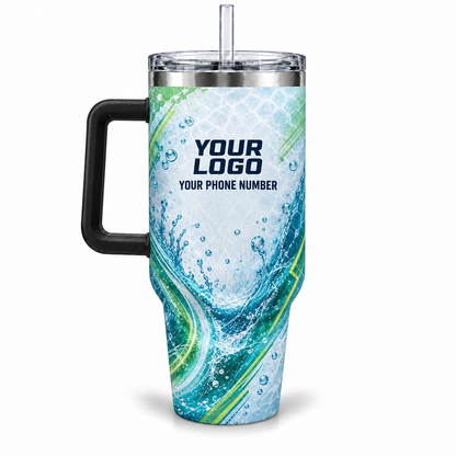 PW0052 personalized tumbler 40oz back product mockup