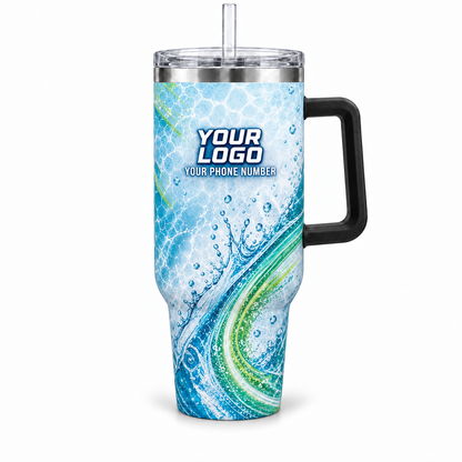 PW0052 personalized tumbler 40oz front product mockup