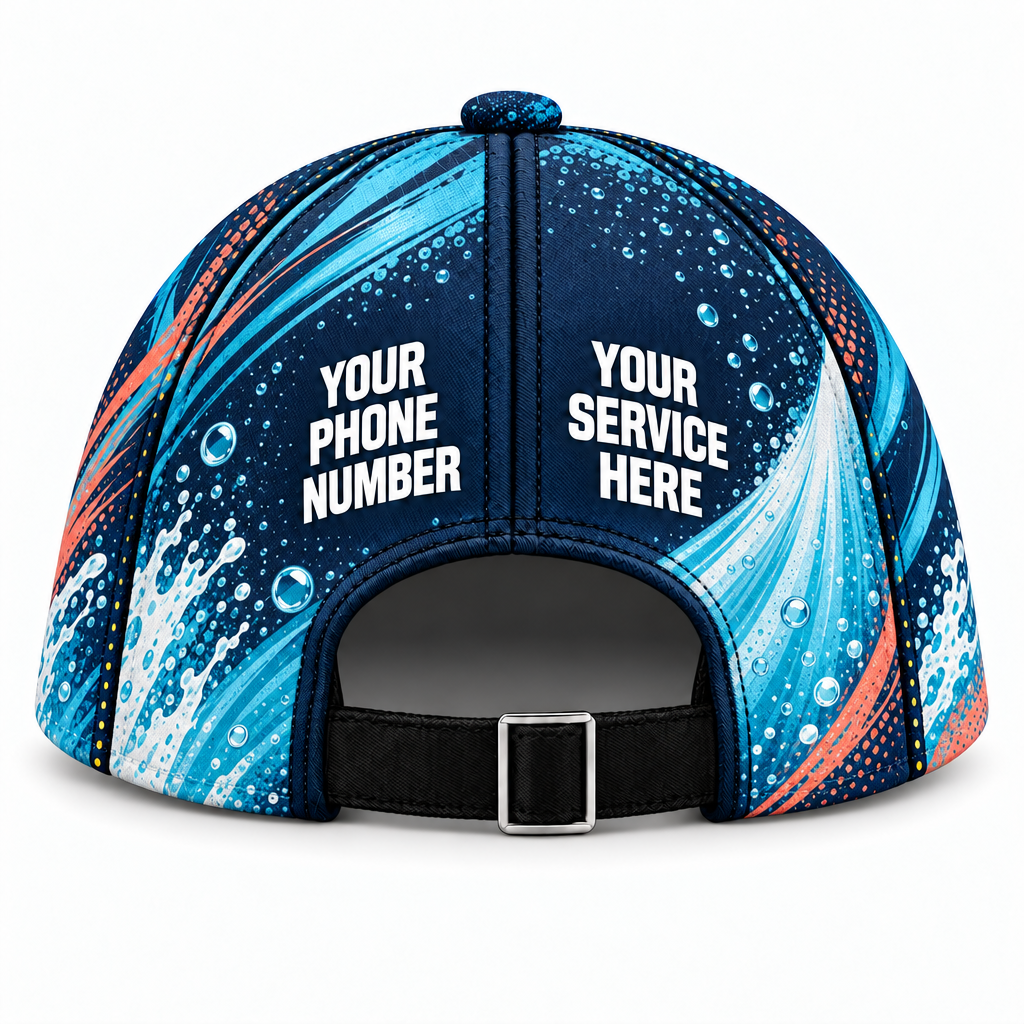 PW0053 personalized cap back product mockup
